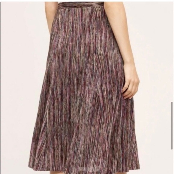 Anthropologie Maeve Multicolored Wynne Midi Skirt M - Picture 3 of 14
